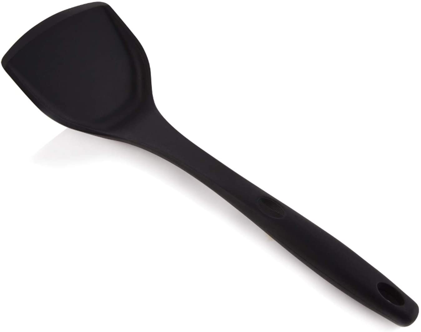 Silicone Wok Spatula, Upgrade Nonstick Turner Spatula Heat Resistant Solid Silicone Stir Fry
