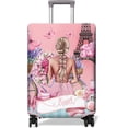 thumbnail image 1 of Travel Luggage Cover Suitcase Protector Fits 18-32 Inch Luggage Wheel Covers Patterned Travel Related Items Flower Luggage Protector Elastic Luggage Anti-scratch Suitcase Cover L, 1 of 5