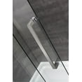 thumbnail image 3 of AstonGlobal SEN976-SS-60-10 Moselle 60 x 35 x 75 in. Completely Frameless Sliding Shower Door Enclosure in Stainless Steel, 3 of 7