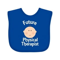 Inktastic Future Physical Therapist Occupation Boys or Girls Baby Bib