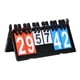 thumbnail image 3 of Marcador de puntuación, marcador Manual plegable portátil, marcador de puntuación para béisbol, mesa, tenis, billar, juegos de equipo, fútbol Estilo A, 3 of 8