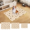 thumbnail image 1 of Xihbxyly Alfombrilla de Alimentación para Mascotas, Hecha de Diatomeas, Antideslizante, Absorbente, Suave y Cómoda, Fácil de Limpiar, Evita Derrames. Ideal para Gatos y Perros. Color Beige. Medidas:, 1 of 6
