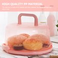 thumbnail image 3 of MIANGASTORE Cake Keeper Small Cake Carrier Transparent Cake Cake Box Home Baking Storage Box, 3 of 8
