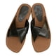 thumbnail image 1 of Sandalias planas con correa cruzada sandalias de playa con punta abierta zapatillas de casa informales para mujer, 1 of 6