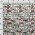 thumbnail image 3 of oneOone Cotton Poplin Twill Red Fabric Medical Doodle Sewing Craft Projects Fabric Prints By Yard 56 Inch Wide, 3 of 4