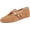 Caramel, variant on VBDB Suede Mary Jane Flats for Women Perforated Round Toe Ballet Flats Comfortable Ballerina Shoes with Double Buckle Strap