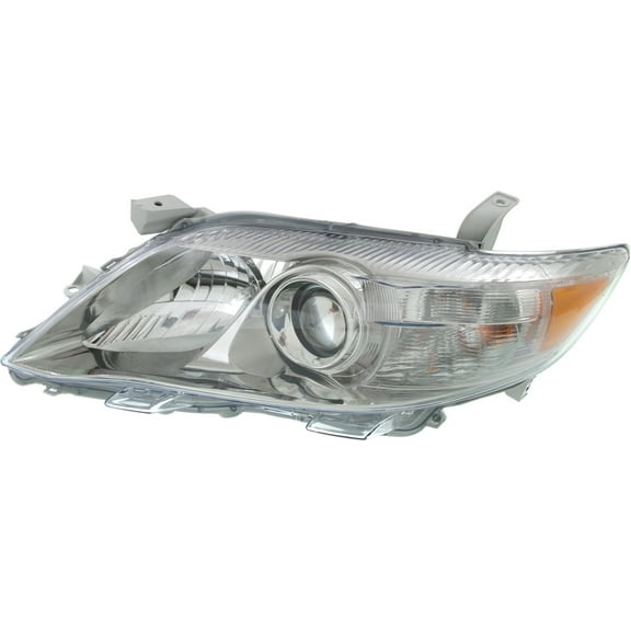 Headlight Compatible With 2010-2011 Toyota Camry Left Driver Halogen With bulb(s)