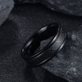 thumbnail image 4 of Vintage Roman Numberss Ring Temperament Fashion 6mm Width Stainless Steel Couple Ring For Men Woman Party Jewelry Birthday Gifts, 4 of 5
