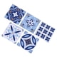 thumbnail image 4 of Pegatinas De Suelo, Pegatinas De Azulejos Impermeables, Patrones De Flores De Efecto Visual Fuerte Para El Estudio De La Sala De Estar De La Oficina En El Hogar ANGGREK Disfraces, 4 of 8