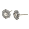 thumbnail image 3 of Ensemble de Brosses à Roue Métallique 9 Pcs pour Perceuse, Polissage, Acier Inoxydable, Outil Rotatif pour Enlever la Rouille et Polir, 3 of 6