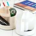 thumbnail image 1 of yingyy Multi-function Office Desktop Rotating Pen Holder Plastic pencil case Cosmetic Eyeliner Storage Box Pencil Case Desk Pen Organizer, 1 of 9