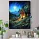 thumbnail image 4 of Qisvanset 12x16 Inch Modern Nativity Bible Canvas Wall Art, Biblical Painting Advent Christmas Home Decor, 4 of 8