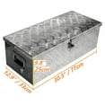 thumbnail image 5 of 30 inch Aluminum Locking Truck Toolbox, Storage Box with Lock & Keys, 5 of 5