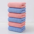 thumbnail image 2 of ZROBM 6PCS Hand Towel, Hand Towel Set, Towel Clearance, Hand Towels for Bathroom, Spring Hand Towel, Towel For Bath, Hand, Face, Gym, Spa, Plastic, 73x35cm, E, 2 of 5