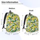 thumbnail image 2 of Easygdp Lemon1 Mochila de Lona Resistente para Laptop, Compatible con Laptops de 15 a 17 pulgadas, Ideal para Escuela, Trabajo y Viajes-Small, 2 of 5