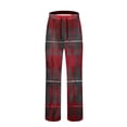 thumbnail image 5 of Weiqiqre Mens Sweatpants With Pockets Bottoms Elastic Waist Drawstring Fallow Sleep Lounge Pants,Size XL, 5 of 5