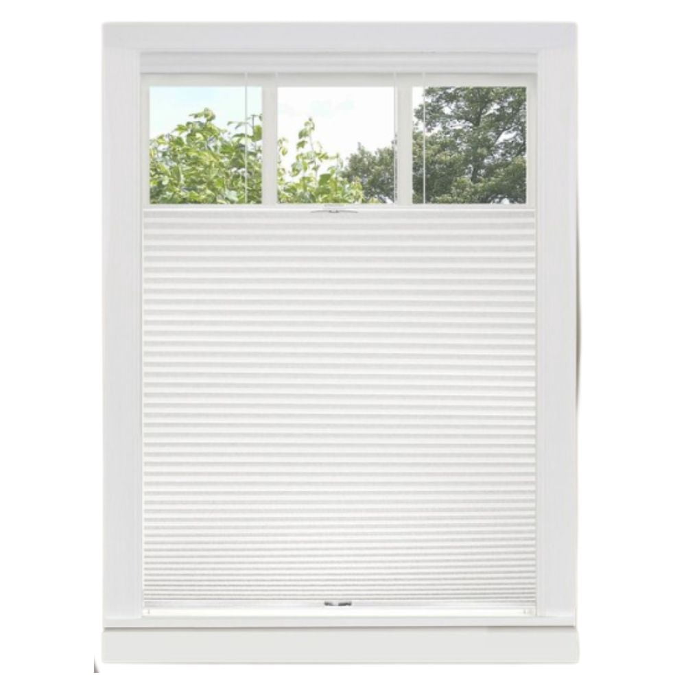 Achim Home Furnishing Window Blinds: Cordless Top-Down Bottom-Up Honeycomb Window Shade (White, 36" x 64")