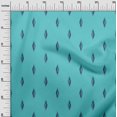 thumbnail image 2 of oneOone Viscose Jersey Fabric Abstract Ikat Decor Fabric Printed BTY 60 Inch Wide, 2 of 5