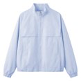 thumbnail image 3 of Womens Outdoor Jacket Lightweight Breathable Windbreaker with Pockets for Everyday Outerwear Activities Blue,XL, 3 of 3