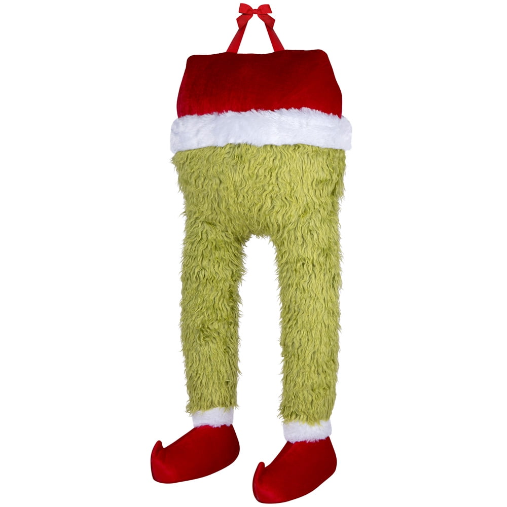 Dr. Seuss The Grinch Legs Christmas Tree Accessory, 3 Ft