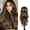 D-Brown2-26inch, variant on Phocas Natural Long Hair Wig no Bangs 21inch Black Wigs Long for Women Natural Long Wavy Wig
