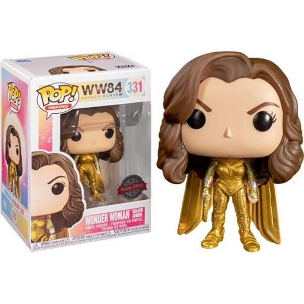 ?Funko Pop! Heroes WW84 Mujer Maravilla en Armadura Dorada POP! POP