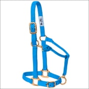 Weaver Leather Original Adjustable Nylon Weanling / Suckling / Arabian Horse Halter 3/4" Hurricane Blue / Suckling
