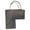 middle gray, variant on Stair Basket with Handles Storage for Carpeted Wooden Stairs Staircase beige
