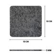 thumbnail image 5 of Set of 10 Felt Coasters Square Decorative Placemat with Storage Box, 5 of 5