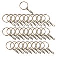 thumbnail image 4 of 30 Pieces Keyrings with Chain, Bulk 1 inch Keychain Rings, Metal Parts for Key, 4 of 9