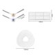 thumbnail image 2 of For J3 Robot Vacuum Cleaner Replacement Spare Parts Accessories Side Brush Hepa Filter Mop Pad, 2 of 5