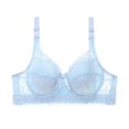 thumbnail image 4 of Fsqjgq Sports Bras for Women Underwear Bandeau Bra Wireless Bras Ladies Bras Clearance Sale Womens Sexy Lace Gathered Bra Straps Cup Underwear Push Up Bra Full figure Lace Bras Tank Tops, 4 of 5