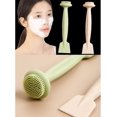 thumbnail image 5 of 2Pack Face Mask Brush, Applicator Silicone Facial Mud Mask Scraper Cleansing Brushes ,Gentle Exfoliator Massager ,Blackhead Remover Pore Clay Charcoal Masks Eye Cream Lotion Makeup, 5 of 6