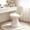 Beige, variant on HDHNBA Modern PU Leather Upholstered Swivel Vanity Chair with Backrest for Bedroom and Living Room,Pink
