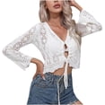 thumbnail image 2 of Lilgiuy Women's Fashion Solid Square Neck Comfortable Loose T-shirt Long Sleeved Blouse Casual Tops Lightweight Active Yoga Tee Shirts, 2 of 4