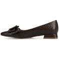 thumbnail image 2 of Journee Womens Ophelia Slip On Pointed Toe Low Heel Dress Flats, Widths Available, 2 of 9