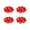 🔥 Red_Hot#844, variant on Snack Plates Divided Fruit Nut Tray Multi Tier Plastic Serving Platters For Party Holiday Desserts Appetizers Picnic Camping RV Set Of 4
