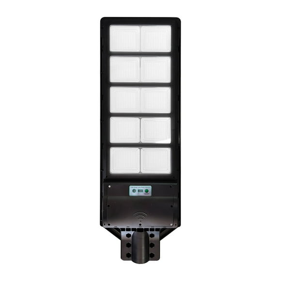 Lámpara Solar LED Punta de Poste Luz de Día Sensor de Movimiento