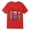 00-Red#742, variant on Kiijoy Toddler Boys Graphic Short Sleeve T Shirt Casual Crew Neck T-Shirt Tee, Beige, Sizes 2-3