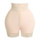 thumbnail image 1 of Pantalones de cintura alta con cremallera en la entrepierna y encaje para moldear la figura, levanta los glúteos y adelgazar los abdominales, 1 of 5