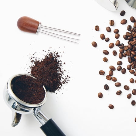 FRCOLOR  Espresso Distribution Tool Coffee Stirrer Dosing Accessories Dispenser Light Brown