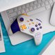 thumbnail image 2 of Controlador de juego inalámbrico 2.4G para XBOX/XSX/XSS/Ones Host/PC/PS3 (Blanco), 2 of 7