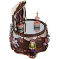 thumbnail image 3 of Northlight Dancing Nutcracker and Ballerina Christmas Music Box - 5.75", 3 of 5