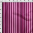 thumbnail image 3 of oneOone Viscose Jersey Fuschia Pink Fabric Stripes Fabric For Sewing Printed Craft Fabric By The Yard 60 Inch Wide, 3 of 5