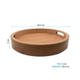 thumbnail image 2 of Charola Homecreations de Bambú Giratoria Altura 10 cm Diámetro 26 cm, 2 of 4
