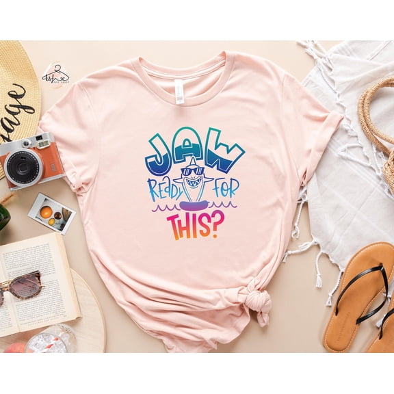 Funny Shark TShirt Summer Beach Vacation Shirt