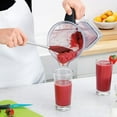thumbnail image 2 of Tovolo Flex-Core Long-Handled Silicone Jar Scraper Spatula, Stainless Steel Handle, Heat-Resistant Silicone Head With Curved Front for Scooping & Scraping, Dishwasher-Safe & BPA-Free, Cayenne, 2 of 4