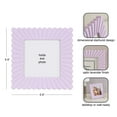 thumbnail image 6 of DesignOvation 4x4 Square Lavender Decorative Tabletop Picture Frame, 6 of 11
