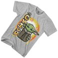 thumbnail image 4 of STAR WARS Boys Baby Yoda T-Shirt - Mandalorian The Child Boys Boys Short Sleeve T-Shirt- Air Brushed, 4 of 6