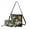 Cat Butterfly Daisy Flower, variant on ZUXONGSY Cat Butterfly Daisy Flower Print Bucket Bag for Women with Makeup Bag, 3-in-1 Purse Organizer Set Includes Lip Balm Keychain Holder, PU Leather Crossbody Handbag Gift